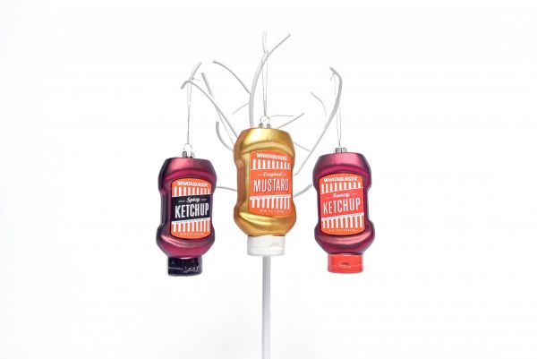 Ketchup bottle ornaments full size